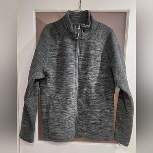 Karbon grey men's fleece vest skiing medium 🇨🇦🇨🇦